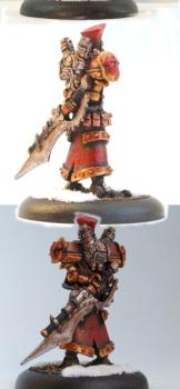 Khador Warcaster Kommandant Irusk by neilb