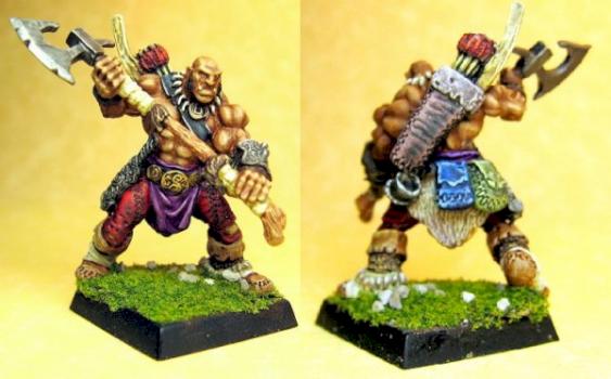 Thelgar - Half Orc by M.Heisler
