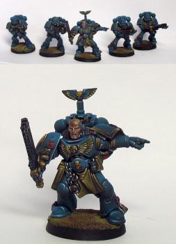 Marine tactical squad by thedarkforge