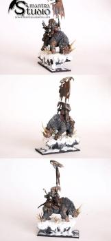 OGRE KINGDOMS Rhinox Rider by MantraStudio