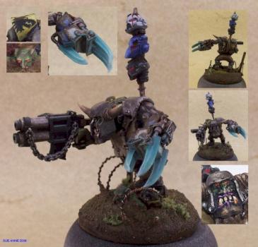 Ork Boss with shimmering Claw by Sue Anne