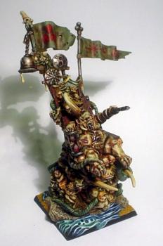 HERALD OF NURGLE ON PALANQUIN by WY ZNAWCA
