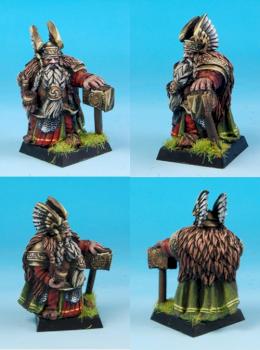 Dwarf Lord 28mm Scibor Monstrous Miniatures by rene