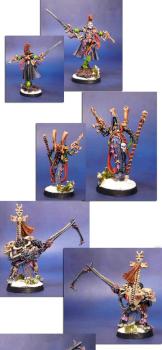 ELDAR HARLEQUINS SQUAD (part 1) by midgardmodels
