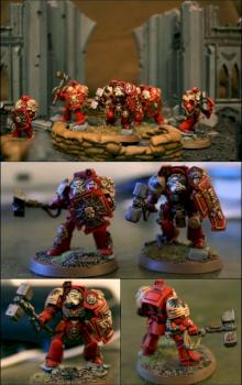 Blood Raven Assault Terminators by Guber