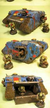 Orks Looted Land Rider by marcineczek0