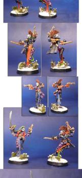 ELDAR HARLEQUINS SQUAD (part 2) by midgardmodels