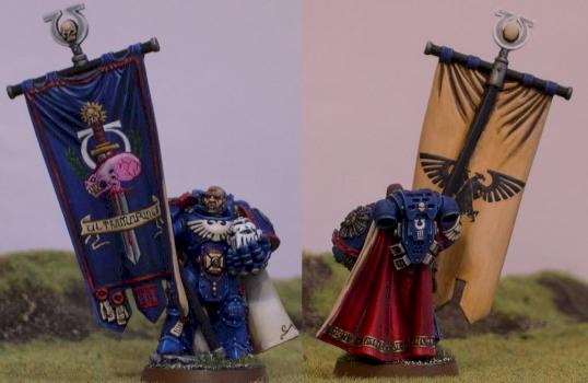 Ultramarine Standard Bearer by Bale Eye