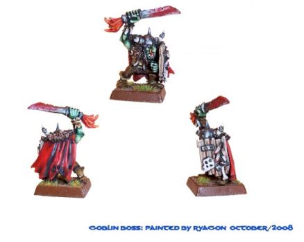 Goblin Boss with sword & shield by Ryagon