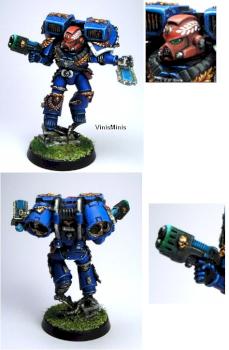 Ultramarine Vanguard Veteran Sergeant by Knightwolf