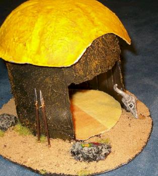 Lizardmens yurt by stephantom