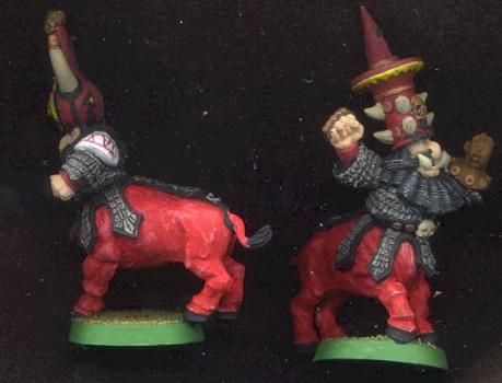 Blood Bowl Chaos Dwarf Bull Centars by hondaluth
