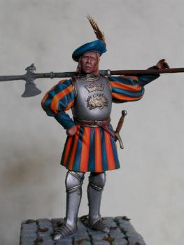 Hallebardier des cent-suisses 1499 by Rems