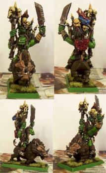Mounted Orc Shaman by Muschroom