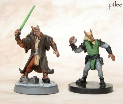 Bothan Jedi (resculpt/repaint of Bothan Spy) by Temperance