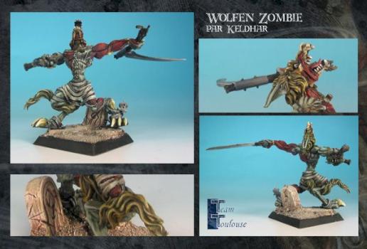 Wolfen zombie by keldhar