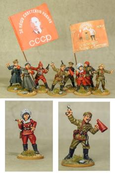 Russian Red Army Bolshevik Commissars and Heroines by witchhunter