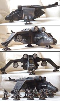 Scratchbuilt Imperial Guard Valkyrie by lonewolf