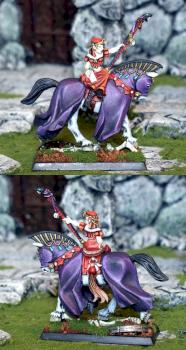 Vampire Counts Lahmian Mounted by UkkoLOurs