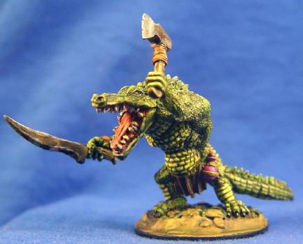Shrend Alligator warrior by John Lee