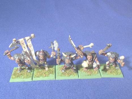 Golg Fags Mercenary Ogres by Dirge