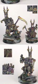 Wh40k Nurgle Lord Scrotum ;) - more views, close ups by Przemas