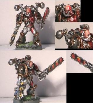 Iron Warrior Marine by fraggL