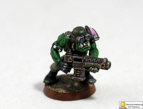 Ork Shoota boyz (Goggle boy) by xxxstc3