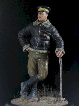 Officier français Groupe de chasse - Normandie-Niemen - URSS 1944 by goerth