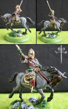 Mounted Eomer by BlackArcadium