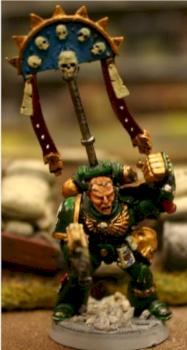 Space Marine Vetran Sgt. by Spiritbw