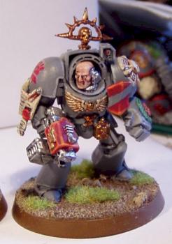 Emperors Fists Space Marine Terminator by fraggL