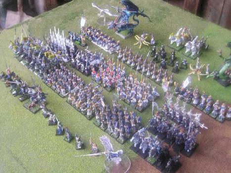 Mon armée Elfe by lahad