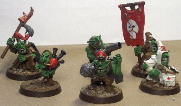 Grot rebel command skwad by Boltteri