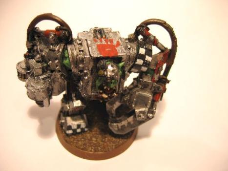 Ork Warboss (Top View) (Remember Im only 13!) by Orky Dude