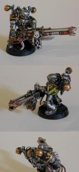 Iron Warrior with Kai Gun by LuckyNo.5