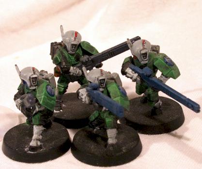 Tau Fire Warriors WIP by wirelessRT