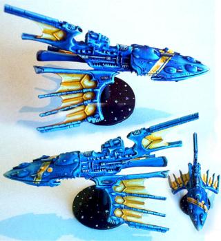 Battlefleet Gothic Eldar Eclipse Cruiser by Scottdsp748