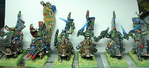 40k Cyboar Unit for Orks by Khaine1