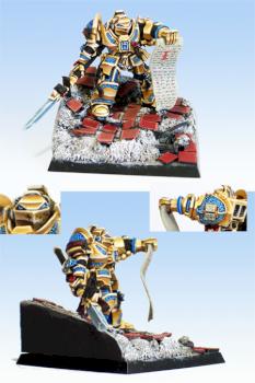 Gold Knight Terminator by Deucalion