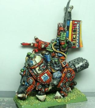 40k Super Cyboar by Khaine1