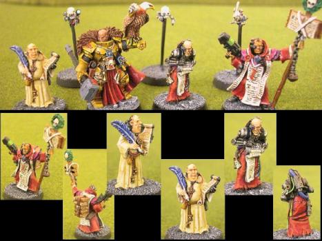 Inquisitor and Retinue by toyogre