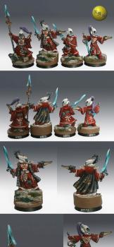Eldar Saim Hann Seer council by nels0nmac