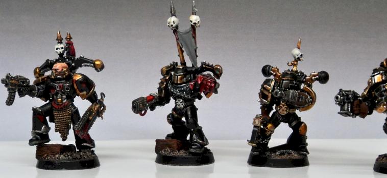 Black Legion Bersekers WIP by karlusprimus