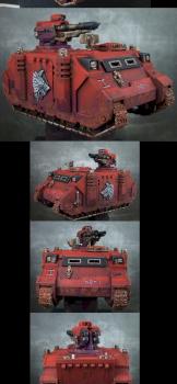 Red Space Wolves Razorback 1 by andee
