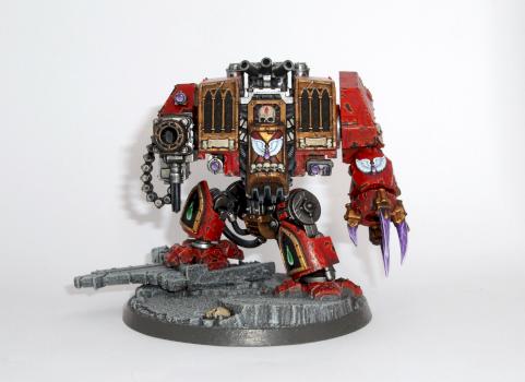 Dreadnought Blood Angels by Abhorash
