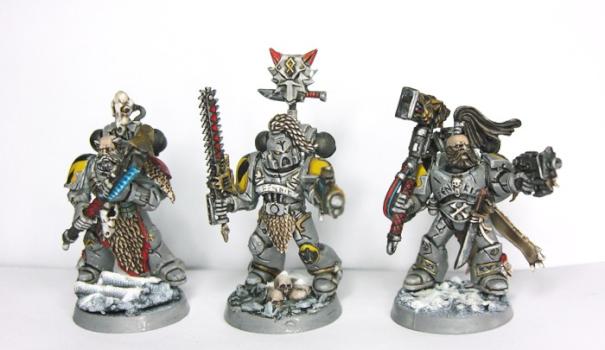 Space Wolves Wolf Guard by richyp