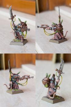 Skaven Warlock Engeneer by Pinza