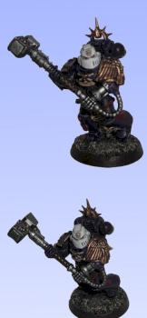 Soul Drinker with Thunderhammer by DarkSchneider