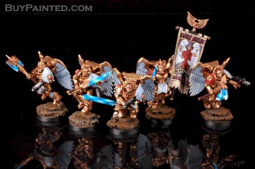 Blood Angels Sanguinary Guard by www.buypainted.com